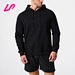 black lounge hoodie